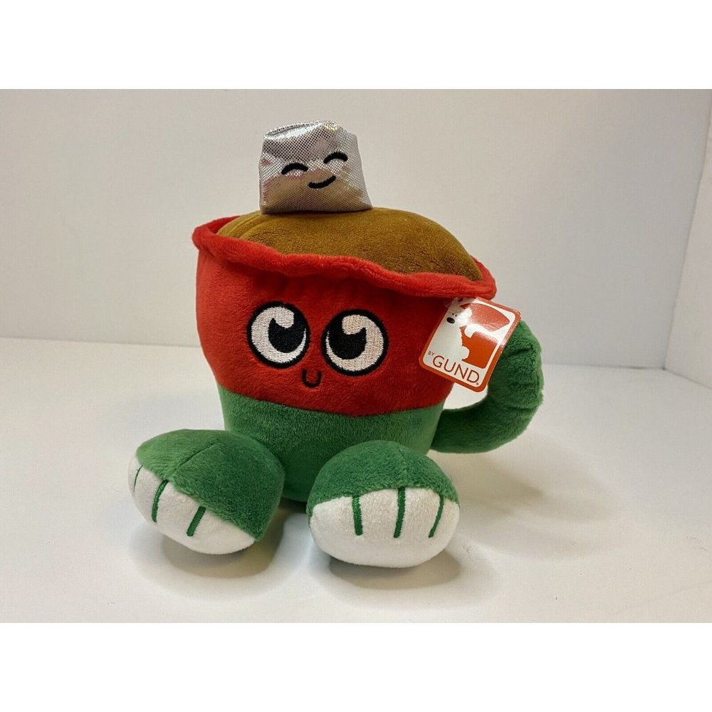 Gund Hot Cocoa Christmas Holiday Plush Character Drink W/ Tag‎ 6”